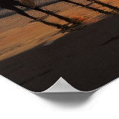 Australien, Queensland, Goldküste, Surfer bei Poster (Ecke)