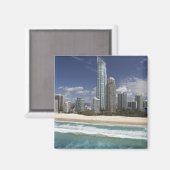 Australien, Queensland, Goldküste, Surfer Magnet (Vorderseite/Rückseite)