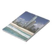 Australien, Queensland, Goldküste, Surfer Notizblock (Rotiert)