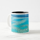 Australien, Queensland, Whitsunday Coast, Great 3 Zweifarbige Tasse (Vorderseite Links)