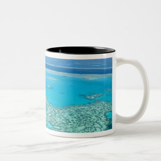 Australien, Queensland, Whitsunday Coast, Great 3 Zweifarbige Tasse (Rechts)