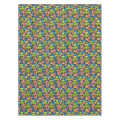 Australien Quokka Blue Christmas Tischdecke (Vorderseite)