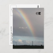 Australien Rainbow Postkarte (Vorne/Hinten)