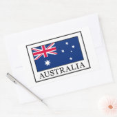 Australien Rechteckiger Aufkleber (Umschlag)