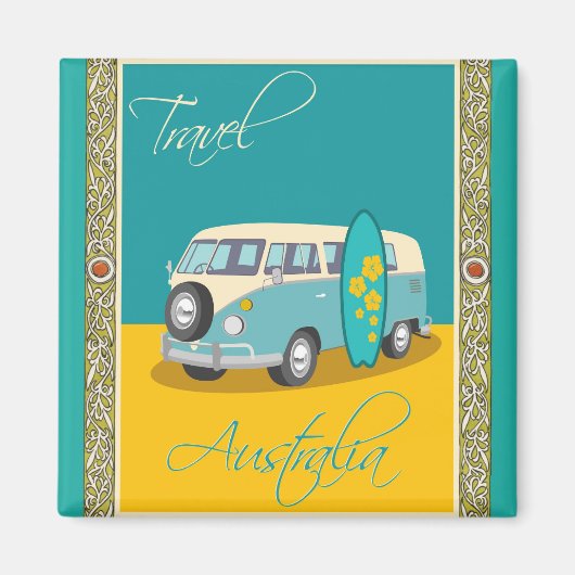 Australien:Reise Magnet (Vorne)