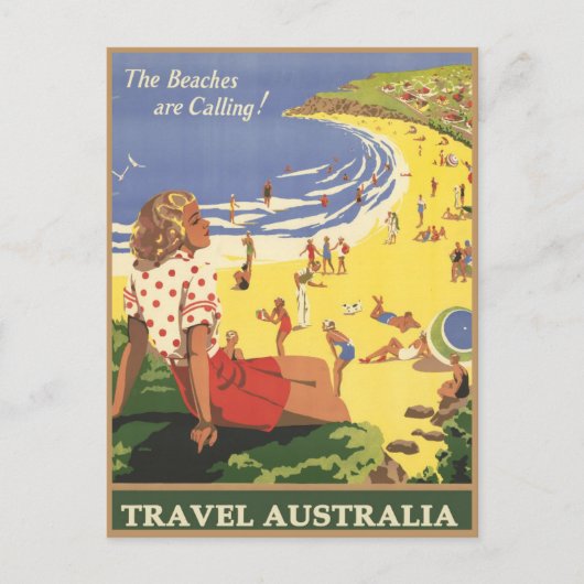 Australien Reise Postkarte (Vorderseite)