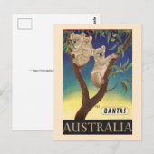 Australien Reise Postkarte (Vorne/Hinten)