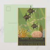 Australien Reise Postkarte (Vorne/Hinten)