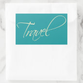 Australien: Reiseaufkleber Rechteckiger Aufkleber (Tasche)