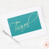 Australien: Reiseaufkleber Rechteckiger Aufkleber (Umschlag)