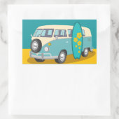 Australien: Reiseaufkleber Rechteckiger Aufkleber (Tasche)