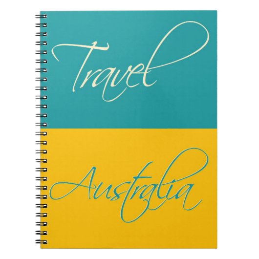 Australien:Reisebericht Notizblock (Vorderseite)