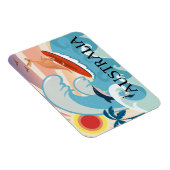 Australien Reisemagnet Magnet (Rechte Seite)
