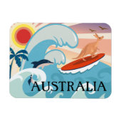 Australien Reisemagnet Magnet (Horizontal)