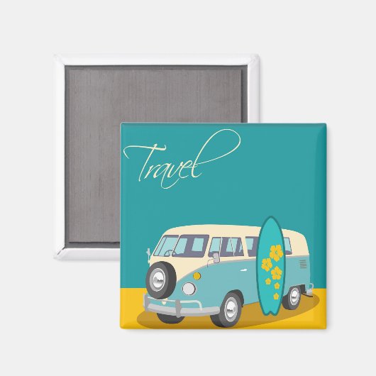 Australien: Reisemagnet Magnet (Vorderseite/Rückseite)