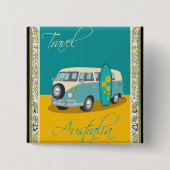 Australien: Reisen Button (Vorderseite)