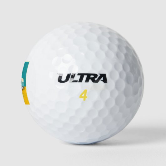 Australien: Reisen Golfball (Logo)