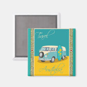 Australien: Reisen Magnet (Vorderseite/Rückseite)