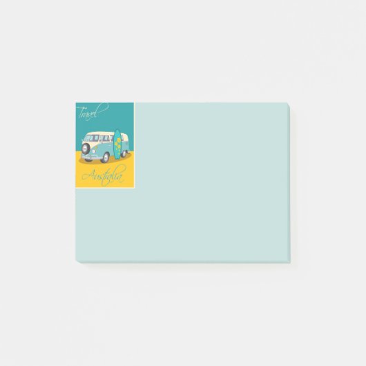 Australien: Reisen Post-it Klebezettel (Vorderseite)