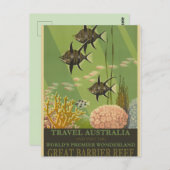 Australien Reisen Postkarte (Vorne/Hinten)