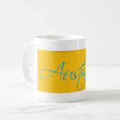 Australien: Reisen Sie Kaffee Mug Kaffeetasse (Vorderseite Links)