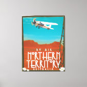 Australien Reiseplakat Leinwanddruck (Vorderseite)