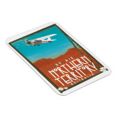 Australien Reiseplakat Magnet (Rechte Seite)