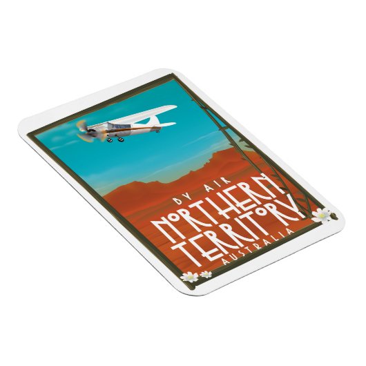 Australien Reiseplakat Magnet (Rechte Seite)