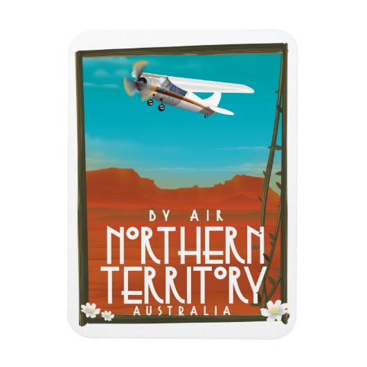 Australien Reiseplakat Magnet (Vertikal)