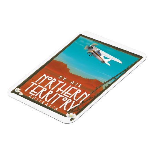 Australien Reiseplakat Magnet (Linke Seite)