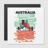 Australien Reiseplakat Magneteinladung (Vorne/Hinten)