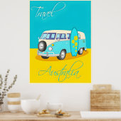 Australien Reiseplakat Poster (Küche)