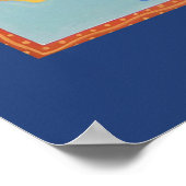 Australien Reiseplakat Poster (Ecke)