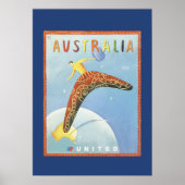 Australien Reiseplakat Poster (Vorne)
