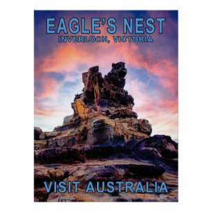 Australien Reiseplakat Poster