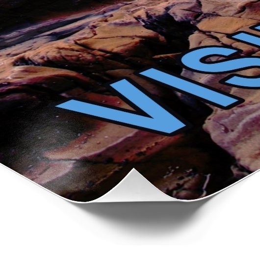 Australien Reiseplakat Poster (Ecke)