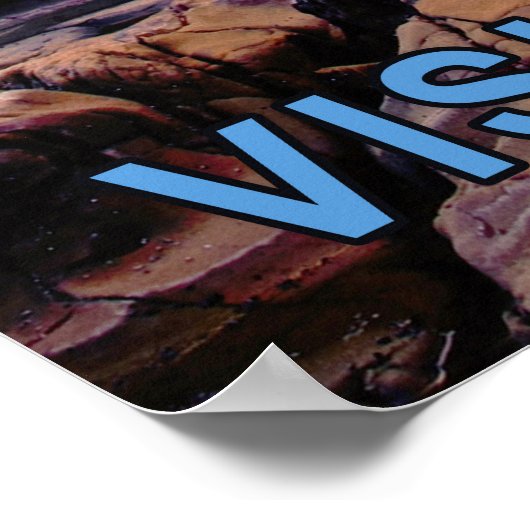 Australien Reiseplakat Poster (Ecke)