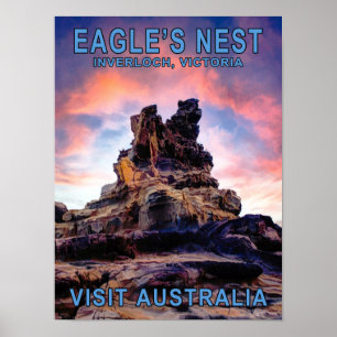 Australien Reiseplakat Poster