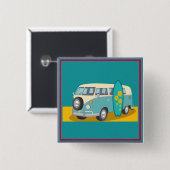 Australien: Reisetaste Button (Vorne & Hinten)