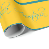 Australien: Reiseumschlagpapier Geschenkpapier (Rolleneckpunkt)