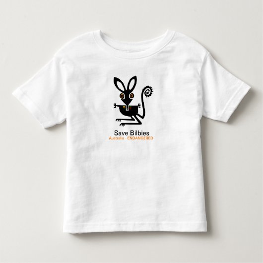 Australien - Rett BILBIES - Tiergrafik - Wildfauna Kleinkind T-shirt (Vorderseite)