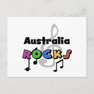 Australien Rocks Postkarte