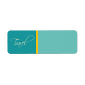 Australien: Rücksendeadresse-Label (Vorne)