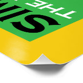 Australien Rugby Fan Art Poster (Ecke)