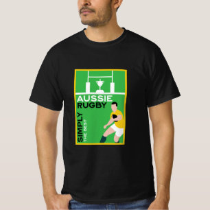 Australien Rugby Fan Art T-Shirt