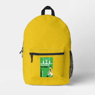 Australien Rugby Player Bedruckter Rucksack