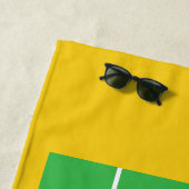 Australien Rugby Player Strandtuch (Beispiel)