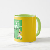 Australien Rugby Player Tasse (VorderseiteRechts)