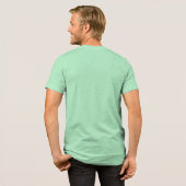 Australien Rugby Player Tri-Blend Shirt (Rückseite voll)