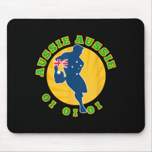 Australien Rugby, Wallabies Aussie Aussie Aussie O Mousepad
